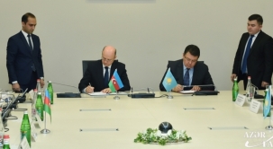 В Баку состоялось 16-е заседание Cовместной межправительственной комиссии по торгово-экономическому сотрудничеству между Азербайджанской Республикой и Республикой Казахстан.
